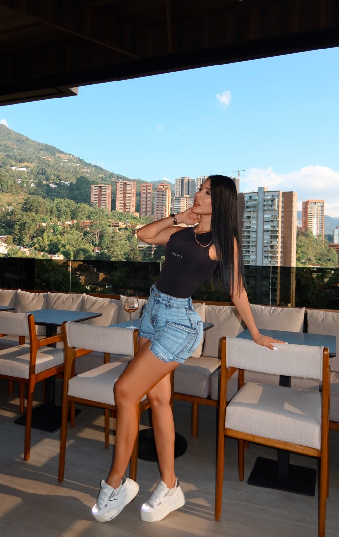 Short Bolsillo Jean
